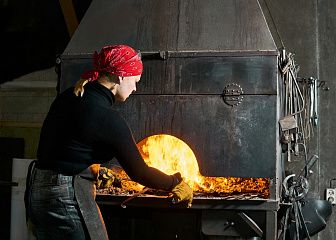 Загрузчик колчеданных, серных печей и турм